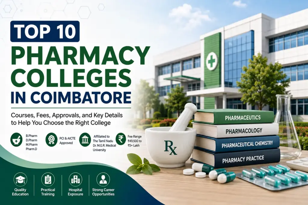 Top 10 Pharmacy Colleges in Coimbatore