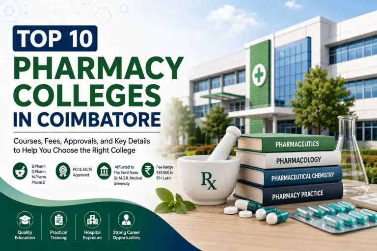 Top 10 Pharmacy Colleges in Coimbatore