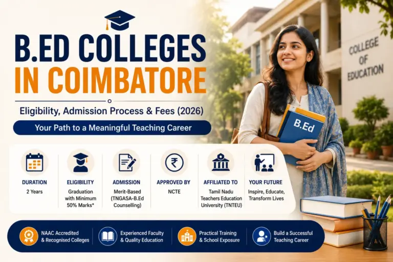 b ed colleges in coimbatore